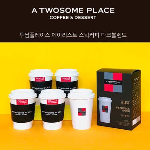 [투썸플레이스] 에이리스트 HOT 스틱커피 다크블렌드 5P세트